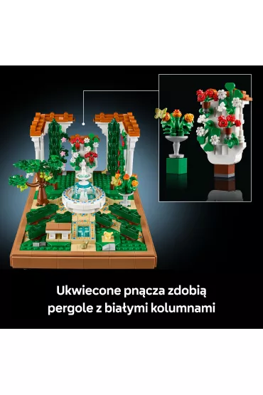 LEGO Icons Fontanna w ogrodzie 10359