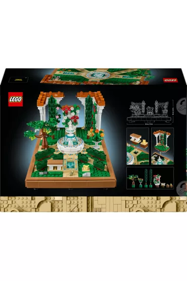 LEGO Icons Fontanna w ogrodzie 10359