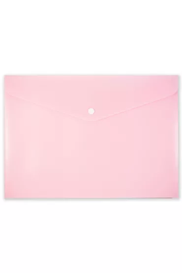 Penmate Koperta na zatrzask A4 PP-113 pastelowa