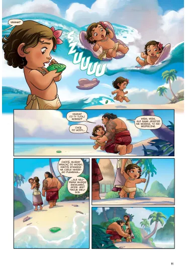 Magiczny �wiat Disneya w komiksie. Vaiana. Skarb oceanu