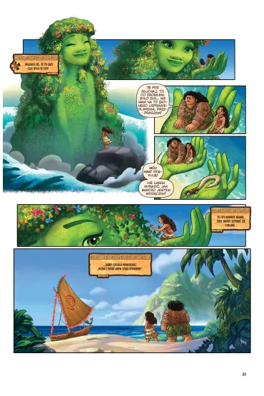 Magiczny �wiat Disneya w komiksie. Vaiana. Skarb oceanu