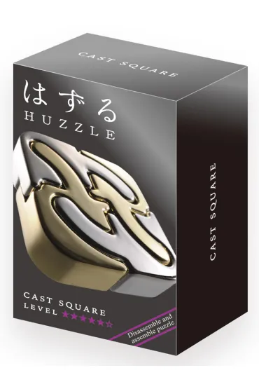�amig��wka Huzzle Cast Square poziom 5/6 Hanayama - Vesa Timonen