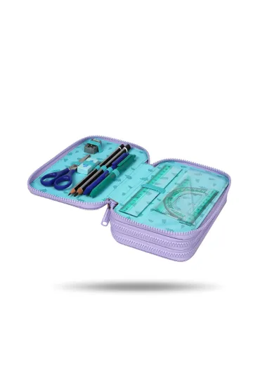 CoolPack Pi�rnik potr�jny z wyposa�eniem Jumper 3 Stitch Pastel