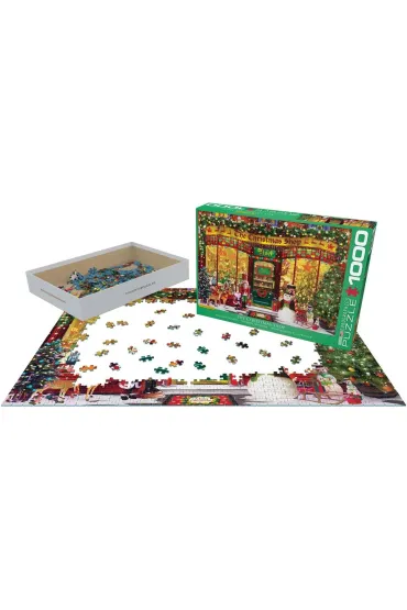 Puzzle 1000 el. The Christmas Shop by G.Wal Eurographics