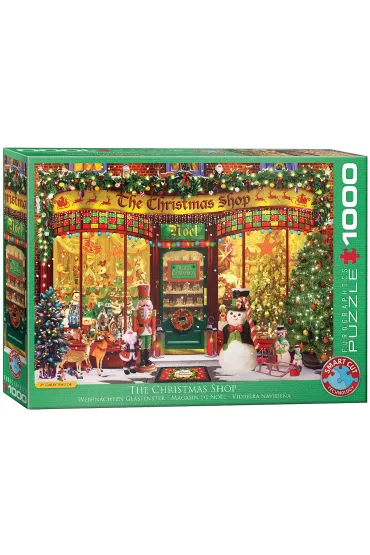 Puzzle 1000 el. The Christmas Shop by G.Wal Eurographics