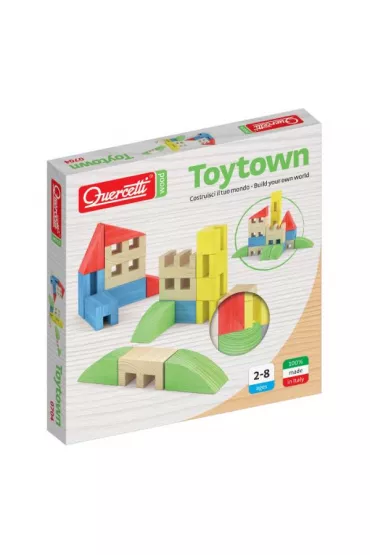 Drewniane klocki Toytown 22 el. *