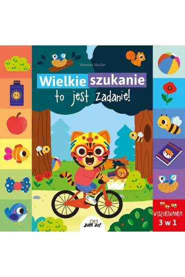 Wielkie szukanie &ndash; to jest zadanie! Wyszukiwanka 3 w 1 - Vanessa  Vautier