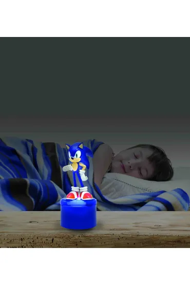 Sonic the Hedgehog Lampka nocna 3D Sonic Lexibook NLJ01SN