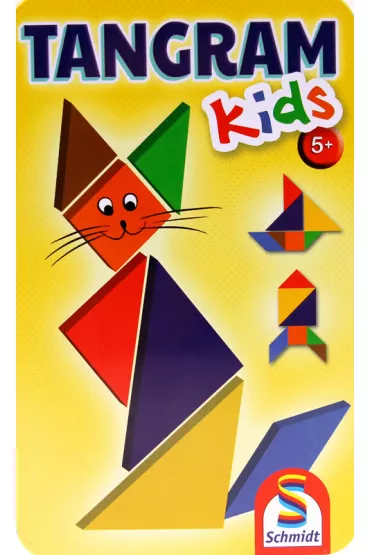 Gra Tangram dla dzieci w metalowej puszce Schmidt Spiele-Gry