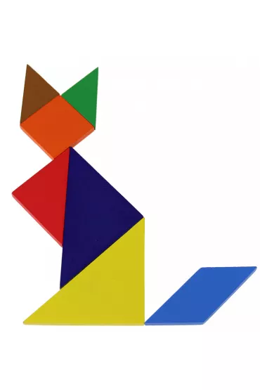 Gra Tangram dla dzieci w metalowej puszce Schmidt Spiele-Gry