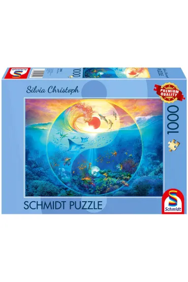 Puzzle PQ 1000 el. W krainie morskich zwierz�t Schmidt - Silvia  Christoph