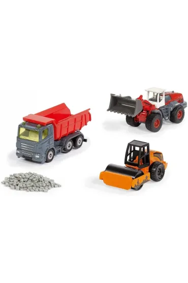 GIFT SET - Pojazdy budowlane Siku Super S6329