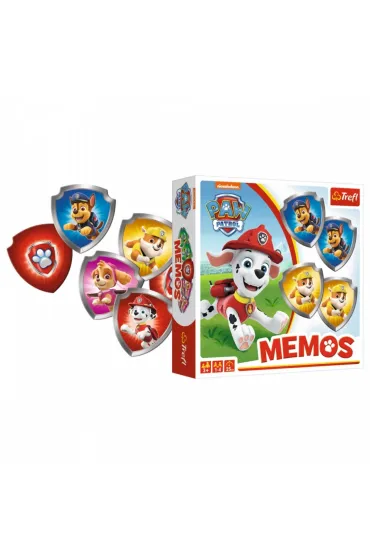 Memos. Paw Patrol Trefl