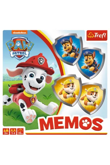 Memos. Paw Patrol Trefl