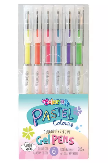 Patio D�ugopisy �elowe Pastel 6 szt.