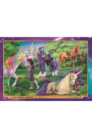 Puzzle 104 el. Super Unicorn Academy Clementoni