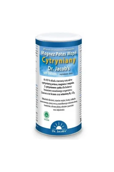 Dr Jacob`s Dr Jacobs Ph Balans proszek zasadowy - suplement diety 300 g