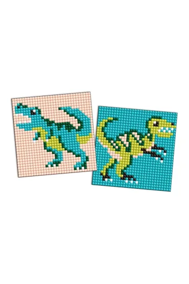 Diamentowa mozaika naklejka Kids - Dinozaur 4 Ideyka