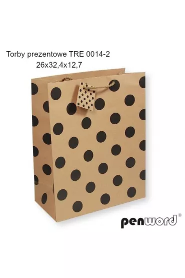 Penword Torebka prezentowa mix 26x32.4x12.7cm