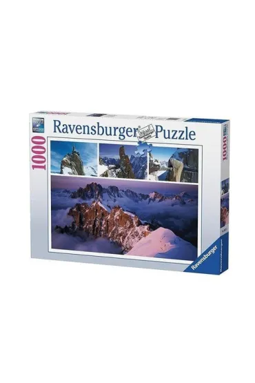 Puzzle 1000 el. Alpejska zima 196715 Ravensburger