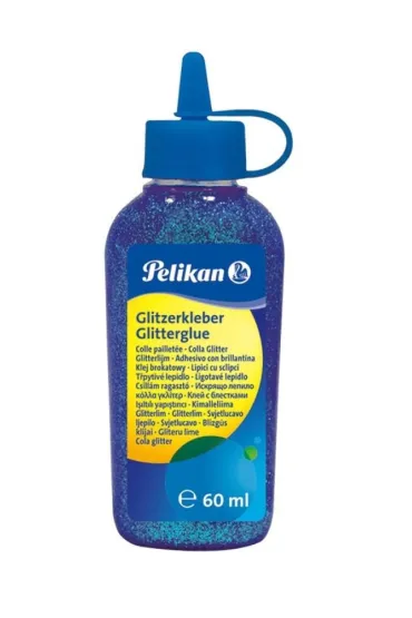 Pelikan Klej z brokatem turkusowy 60 ml