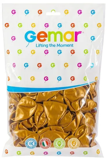 Godan Balon cyfra 10 metalic 100 szt.