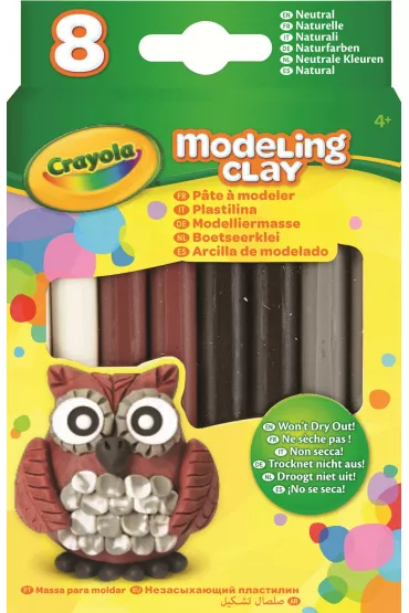 Plastelina naturalna Crayola 4 kolory