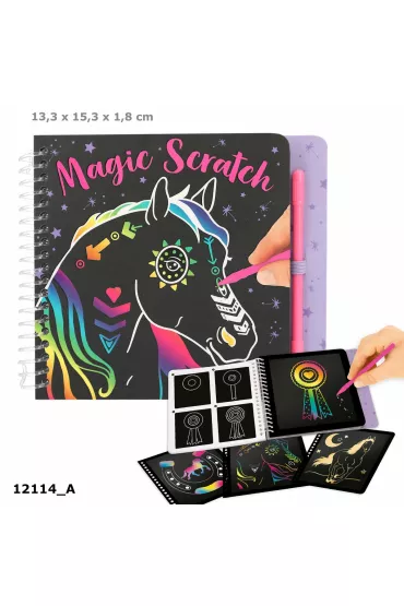 Zestaw kreatywny Mini Magic Scratch Miss Melody 12114A