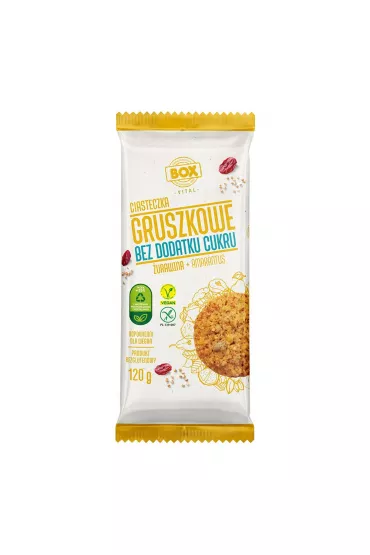 Zpc Box Ciasteczka gruszkowe urawina + amarantus 120 g
