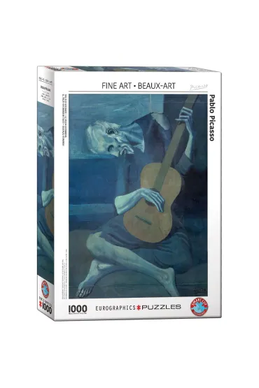 Puzzle 1000 el. Starzec graj�cy na gitarze, Picasso Eurographics