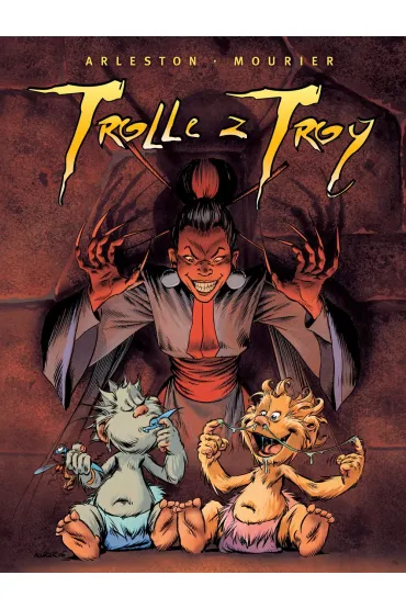 Plansze Europy Trolle z Troy. Tom 3 - Mourier Jean-Louis, Christophe Arleston