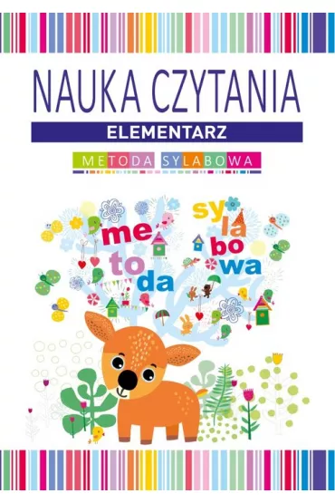 Nauka czytania. Elementarz. Metoda sylabowa - Beata Guzowska