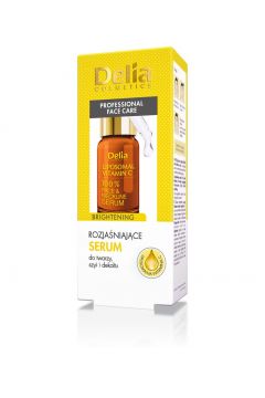 Delia Professional Face Care rozjaniajce serum do twarzy szyi i dekoltu Witamina C 10 ml