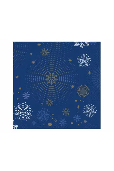 Godan Serwetki Navy Blue 33 x 33 cm