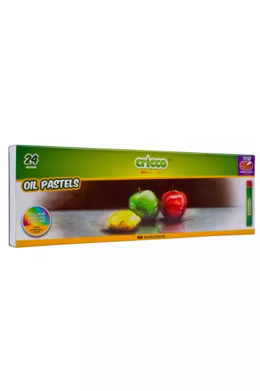 Cricco Pastele olejne 24 kol. 24 szt.