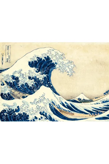 Puzzle 1000 el. Wielka fala w Kanagawie. Hokusai Clementoni