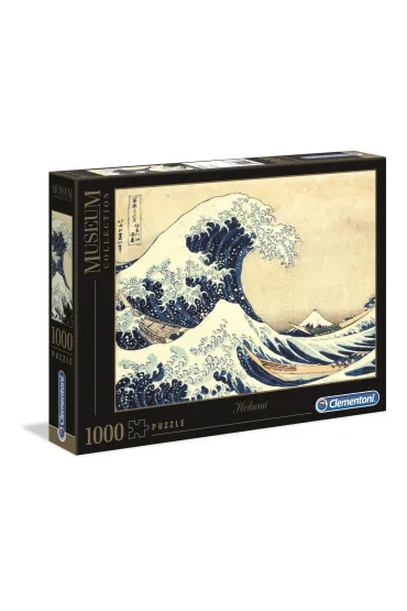 Puzzle 1000 el. Wielka fala w Kanagawie. Hokusai Clementoni