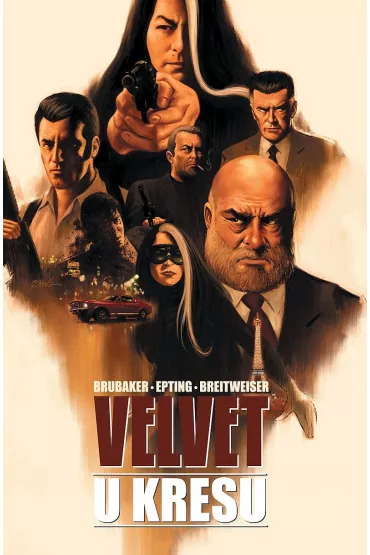 U kresu. Velvet. Tom 1 - Ed Brubaker, Steve Epting, Elizabeth Breitweiser