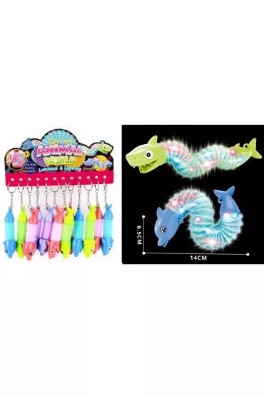 Trifox Brelok �wiec�cy delfin rekin rurka pop