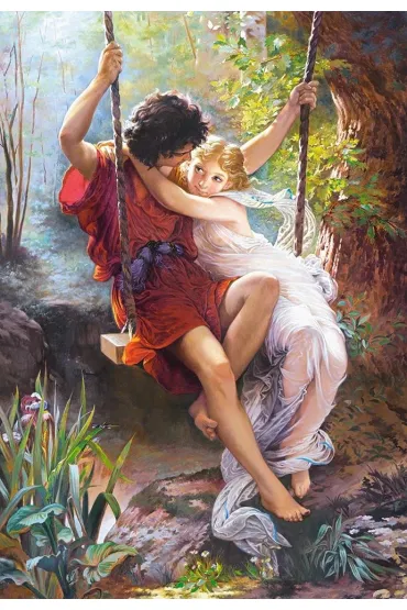 Puzzle 1000 el. Copy of Springtime, Pierre-Auguste Cot Castorland