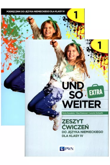 Pakiet: Und so weiter Extra 1. Podr�cznik i zeszyt �wicze� do j�zyka niemieckiego dla klasy 4 - Ewa Krawczyk, Lucyna Zast�pi�o, Marta Kozubska