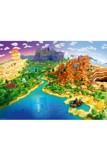 Puzzle 500 el. Minecraft Ravensburger