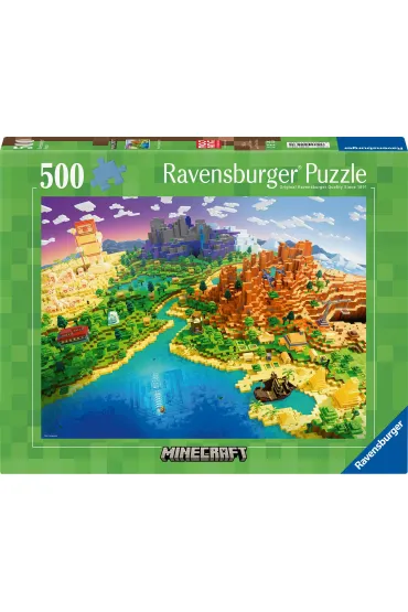 Puzzle 500 el. Minecraft Ravensburger