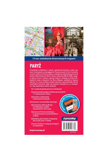 Pary� light przewodnik + mapa - Marta Kie�czewska-Konopka