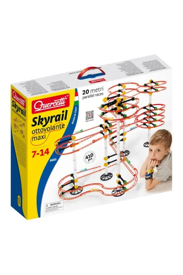 Tor kulkowy Skyrail ottovolante maxi 20 metr�w 410 el. * Quercetti