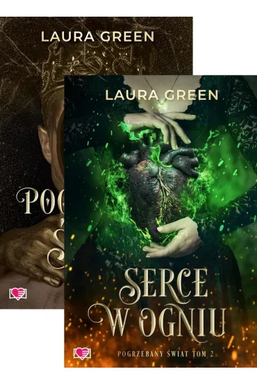 Pakiet Pogrzebany �wiat. Tomy 1-2: Pogrzebany �wiat, Serce w ogniu - Laura  Green