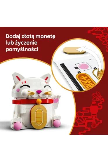 LEGO Iconic Japo�ski kot szcz�cia 40813