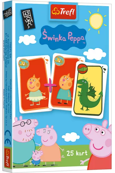 Czarny Piotru� �winka Peppa