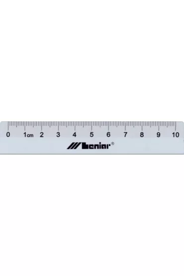 Leniar Linijka aluminiowa 10 cm