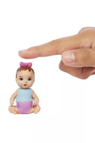 Barbie Lalka dziecko + akcesoria HJY29 Mattel